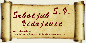 Srboljub Vidojević vizit kartica